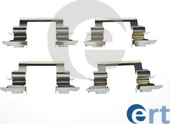 ERT 420218 - Комплектуючі, колодки дискового гальма autocars.com.ua