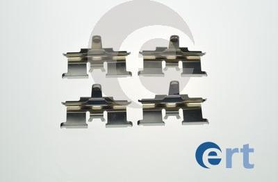 ERT 420229 - Комплектуючі, колодки дискового гальма autocars.com.ua
