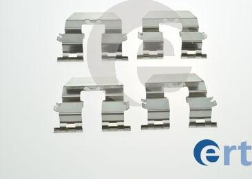 ERT 420253 - Комплектуючі, колодки дискового гальма autocars.com.ua