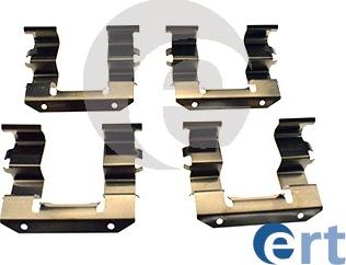 ERT 420379 - Комплектуючі, колодки дискового гальма autocars.com.ua