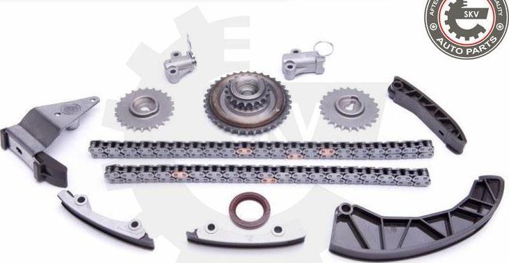 Esen SKV 21SKV224 - Комплект ланцюга приводу распредвала autocars.com.ua