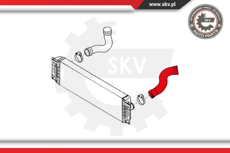 Esen SKV 24SKV019 - Трубка нагнітається повітря autocars.com.ua