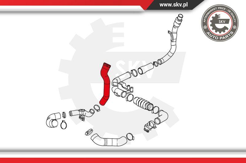 Esen SKV 24SKV021 - Трубка нагнітається повітря autocars.com.ua