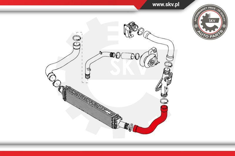 Esen SKV 24SKV120 - Трубка нагнітається повітря autocars.com.ua