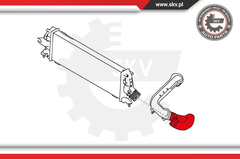 Esen SKV 24SKV169 - Трубка нагнітається повітря autocars.com.ua