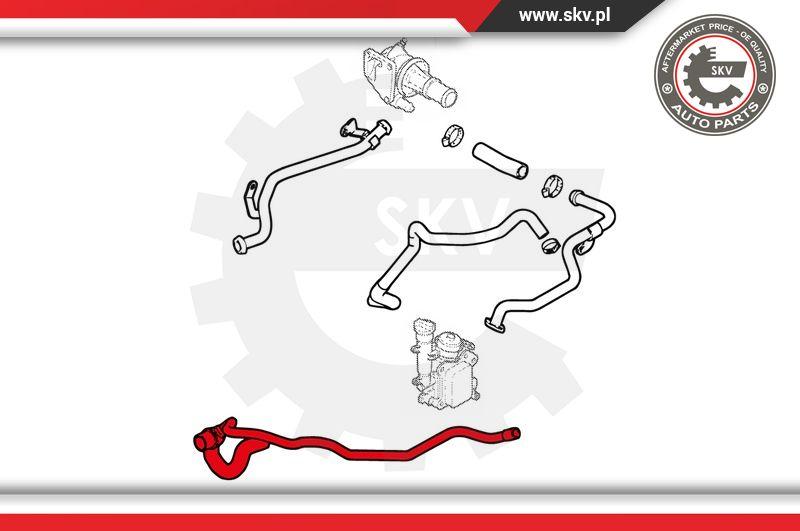 Esen SKV 24SKV235 - Шланг радіатора autocars.com.ua