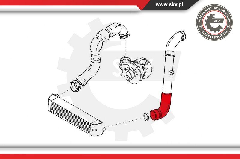 Esen SKV 24SKV607 - Трубка нагнітається повітря autocars.com.ua