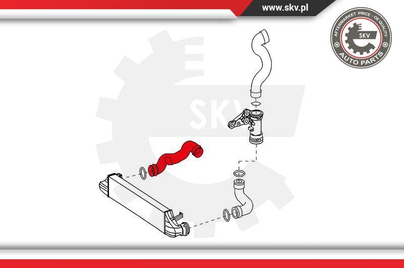 Esen SKV 24SKV623 - Трубка нагнітається повітря autocars.com.ua