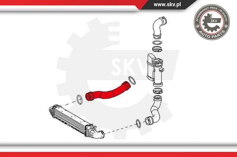 Esen SKV 24SKV627 - Трубка, нагнетание воздуха avtokuzovplus.com.ua