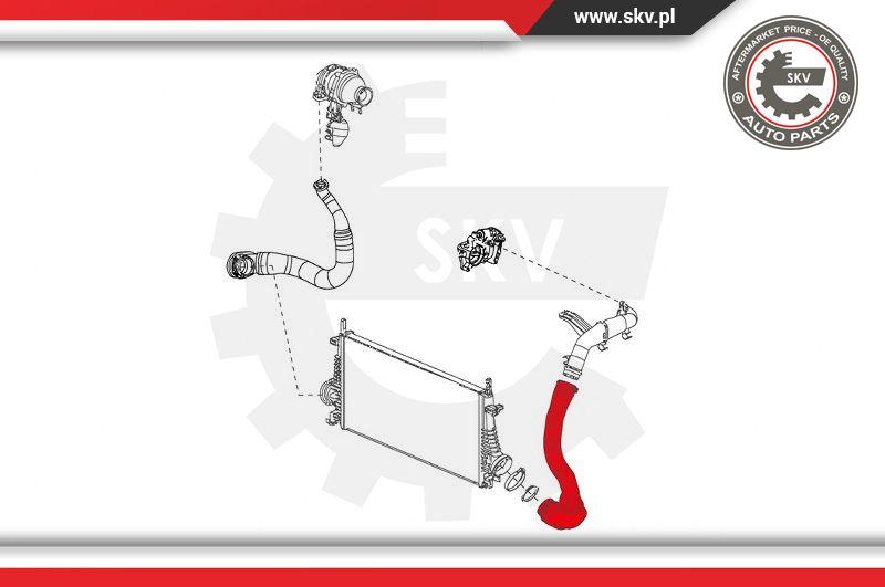 Esen SKV 24SKV680 - Трубка нагнітається повітря autocars.com.ua
