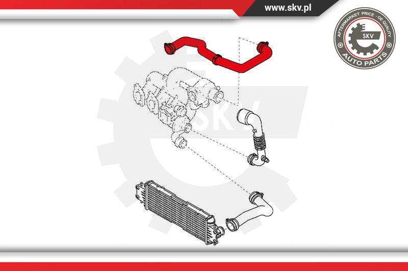 Esen SKV 24SKV683 - Трубка нагнітається повітря autocars.com.ua