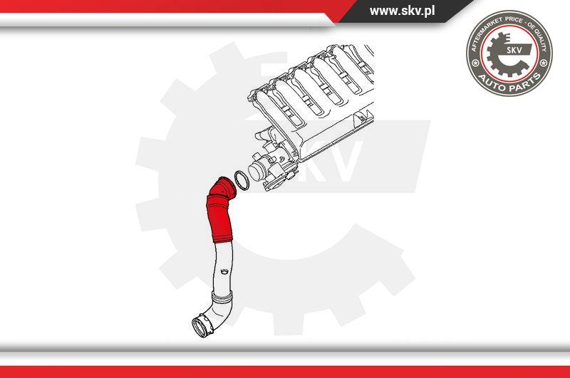 Esen SKV 24SKV688 - Трубка нагнітається повітря autocars.com.ua