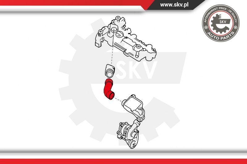 Esen SKV 24SKV756 - Трубка нагнітається повітря autocars.com.ua