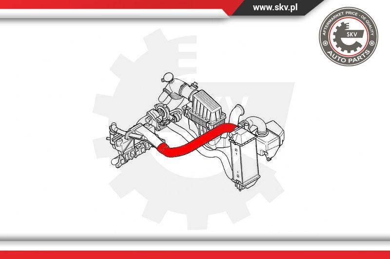 Esen SKV 24SKV795 - Трубка нагнітається повітря autocars.com.ua