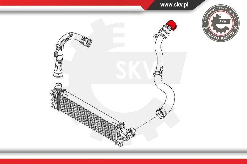 Esen SKV 24SKV797 - Трубка нагнітається повітря autocars.com.ua