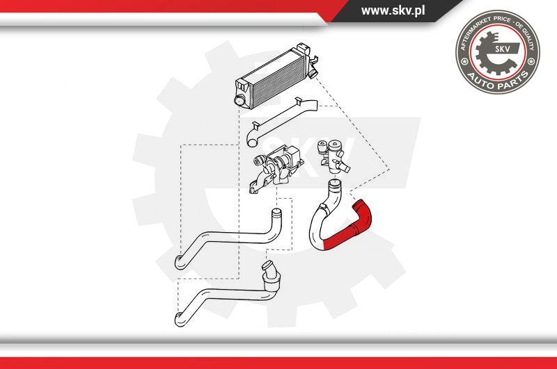 Esen SKV 24SKV804 - Трубка, нагнетание воздуха avtokuzovplus.com.ua