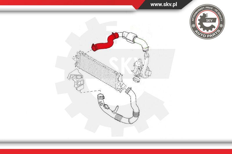 Esen SKV 24SKV815 - Трубка нагнітається повітря autocars.com.ua