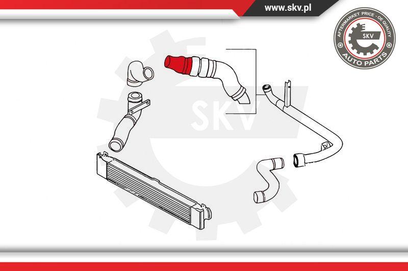 Esen SKV 24SKV820 - Трубка нагнітається повітря autocars.com.ua