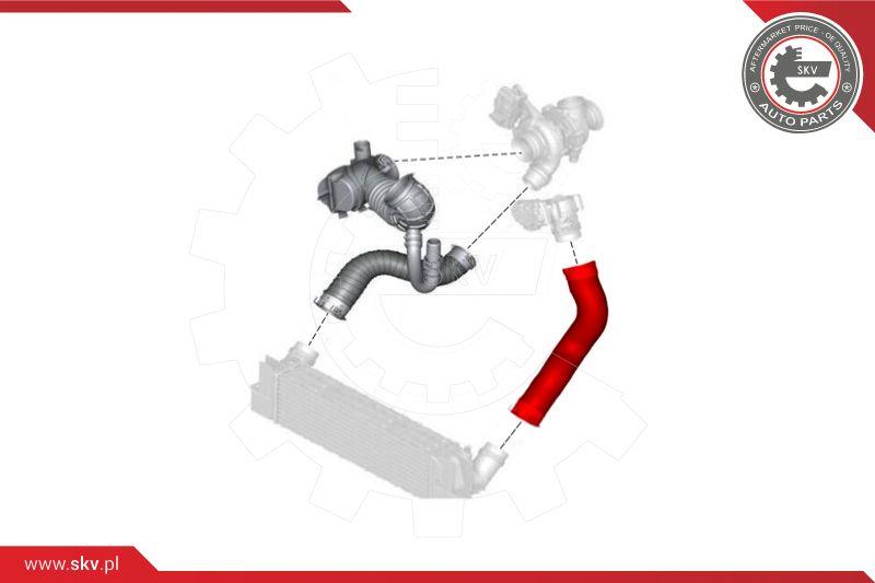 Esen SKV 24SKV864 - Трубка нагнітається повітря autocars.com.ua