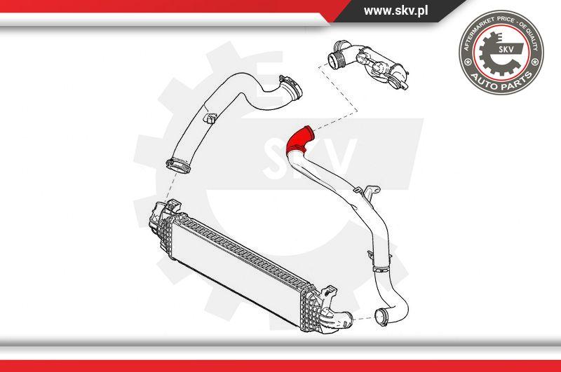 Esen SKV 24SKV975 - Трубка нагнітається повітря autocars.com.ua