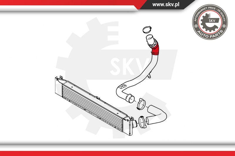 Esen SKV 24SKV976 - Трубка нагнітається повітря autocars.com.ua