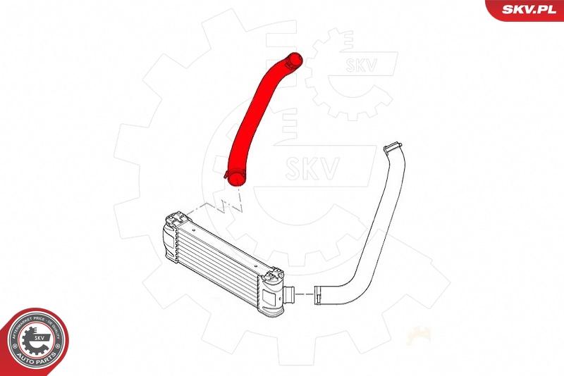 Esen SKV 43SKV314 - Трубка, нагнетание воздуха avtokuzovplus.com.ua