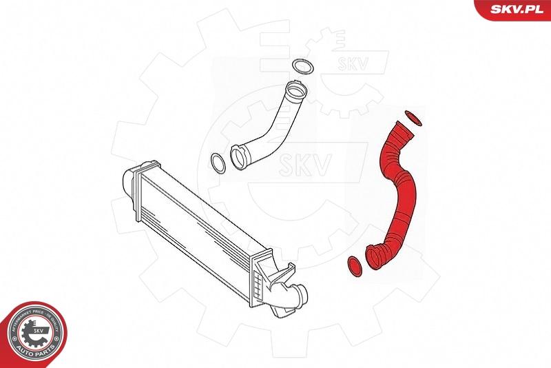 Esen SKV 43SKV335 - Трубка нагнітається повітря autocars.com.ua