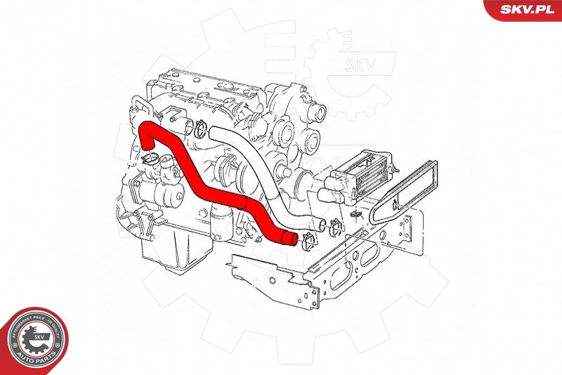 Esen SKV 43SKV352 - Трубка, нагнетание воздуха avtokuzovplus.com.ua