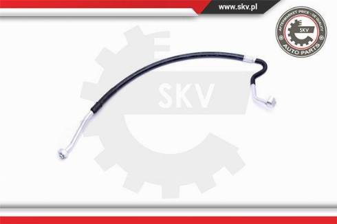 Esen SKV 43SKV515 - Патрубок кондиціонера Skoda Superb I VW Passat 1.6-2.0 11.00-03.08 autocars.com.ua