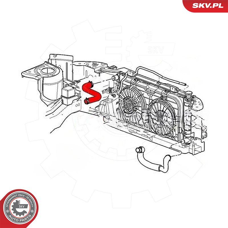 Esen SKV 43SKV610 - Трубка охлаждающей жидкости autodnr.net