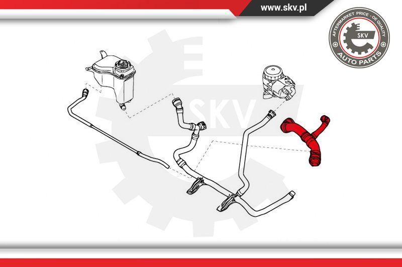 Esen SKV 43SKV706 - Шланг радіатора autocars.com.ua