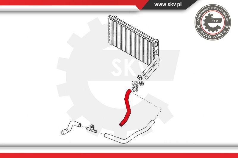 Esen SKV 43SKV710 - Шланг радиатора avtokuzovplus.com.ua