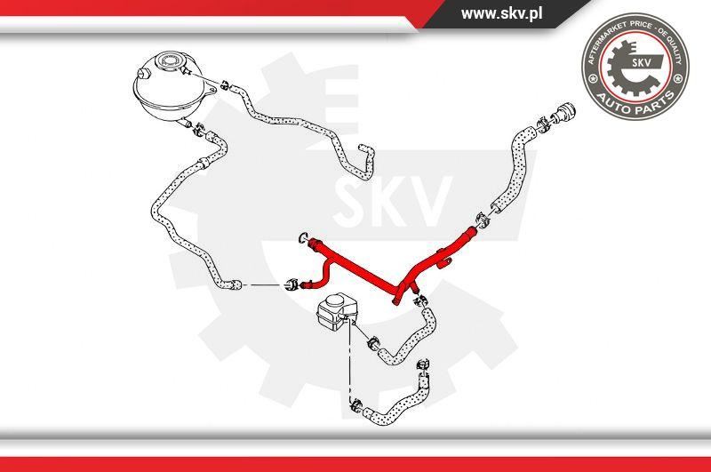 Esen SKV 43SKV798 - Трубка охлаждающей жидкости avtokuzovplus.com.ua