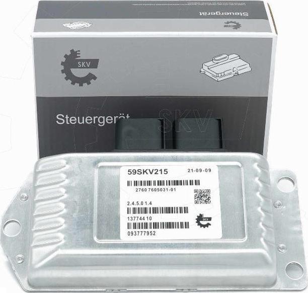 Esen SKV 59SKV215 - Блок управління, автоматична коробка передач autocars.com.ua