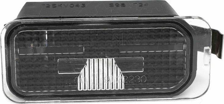 Esen SKV 72SKV043 - Ліхтар освітлення номерного знака autocars.com.ua