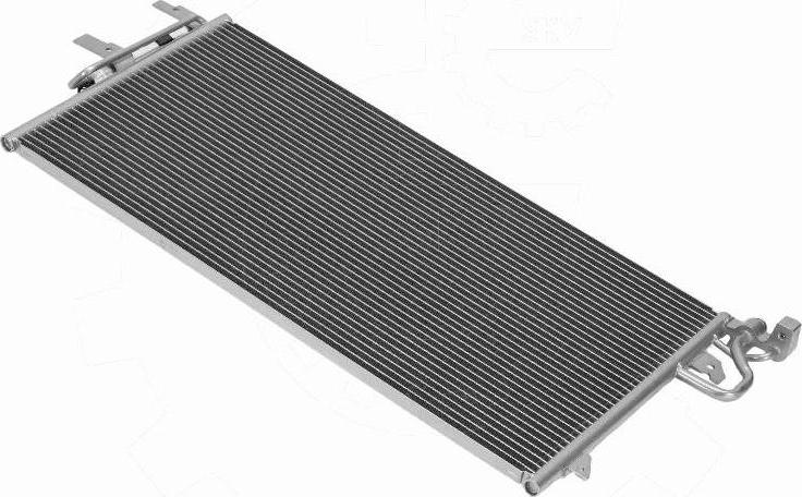 Esen SKV 86SKV154 - Конденсатор, кондиціонер autocars.com.ua