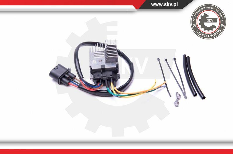 Esen SKV 94SKV800 - Додатковий резистор, вентилятор кондиціонера autocars.com.ua