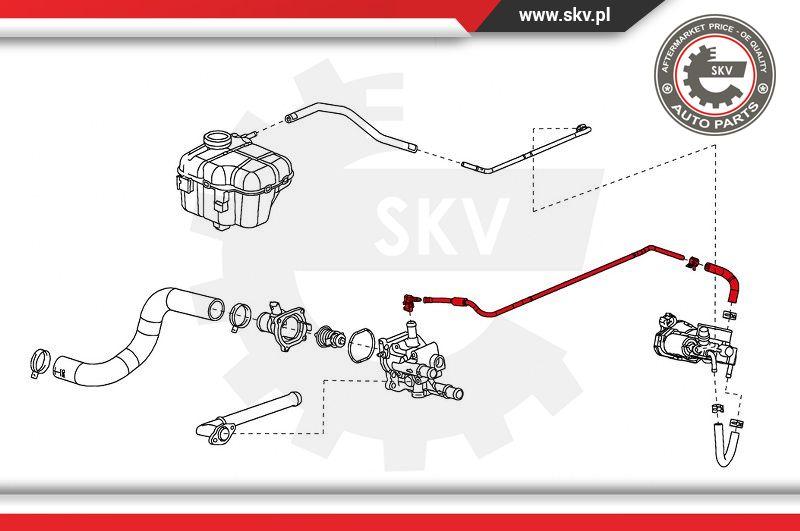 Esen SKV 96SKV035 - Паливопровід autocars.com.ua