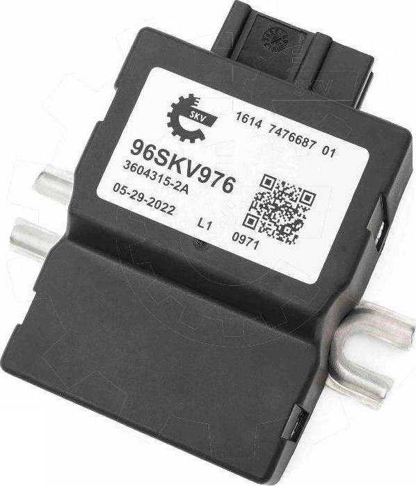 Esen SKV 96SKV976 - Керуючий прилад, паливний насос autocars.com.ua