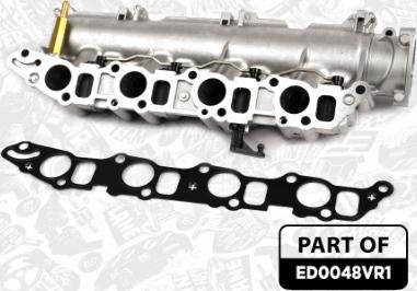 ET Engineteam ED0048VR1 - Модуль впускний труби autocars.com.ua