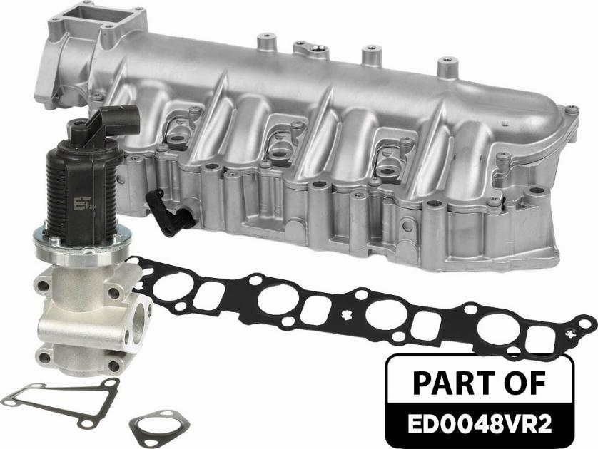 ET Engineteam ED0048VR2 - Модуль впускний труби autocars.com.ua