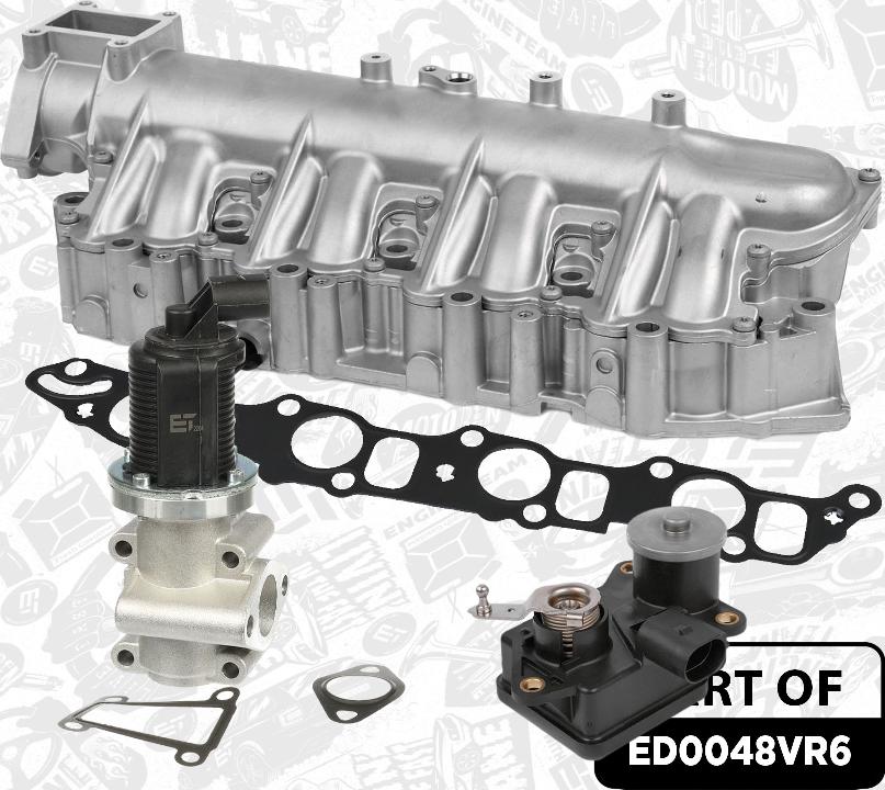 ET Engineteam ED0048VR6 - Модуль впускний труби autocars.com.ua