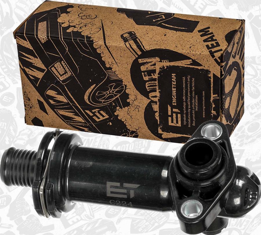 ET Engineteam ED0245 - Фланець охолоджуючої рідини autocars.com.ua