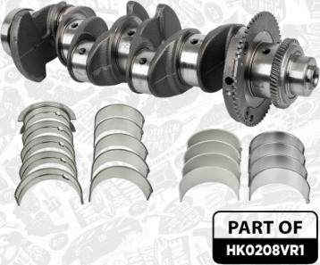 ET Engineteam HK0208VR1 - Колінчастий вал autocars.com.ua
