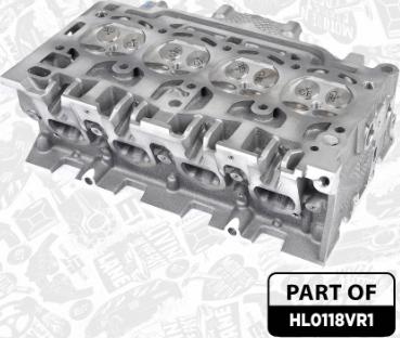 ET Engineteam HL0118VR1 - Головка циліндра autocars.com.ua