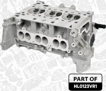 ET Engineteam HL0123VR1 - Головка циліндра autocars.com.ua