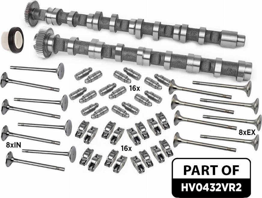 ET Engineteam HV0432VR2 - Комплект распредвала autocars.com.ua