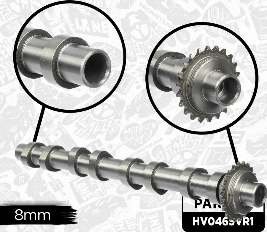 ET Engineteam HV0465VR1 - Комплект распредвала autocars.com.ua