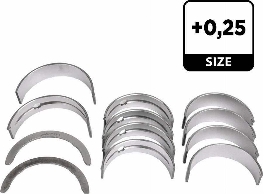 ET Engineteam LH004725 - Комплект підшипників колінчастого вала autocars.com.ua