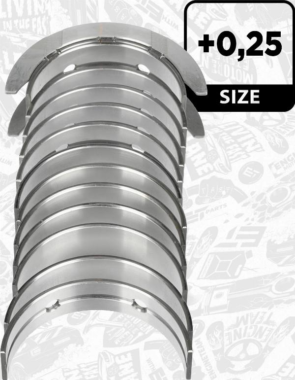 ET Engineteam LH007225 - Комплект підшипників колінчастого вала autocars.com.ua